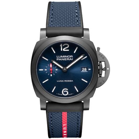 Panerai Luminor Quaranta Steel DLC Luna Rossa PAM01408.